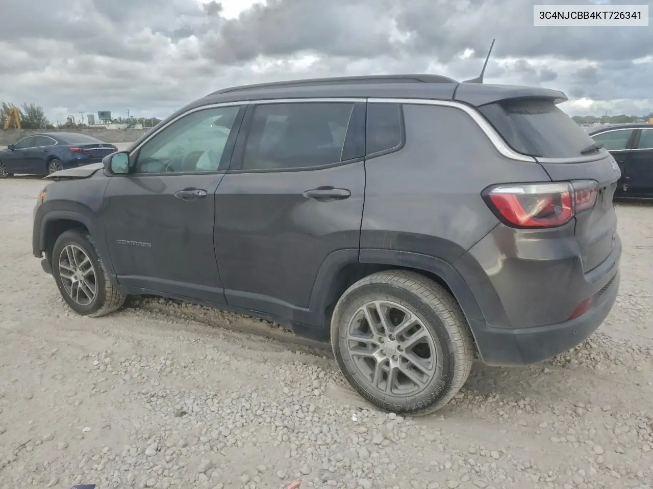 3C4NJCBB4KT726341 2019 Jeep Compass Latitude