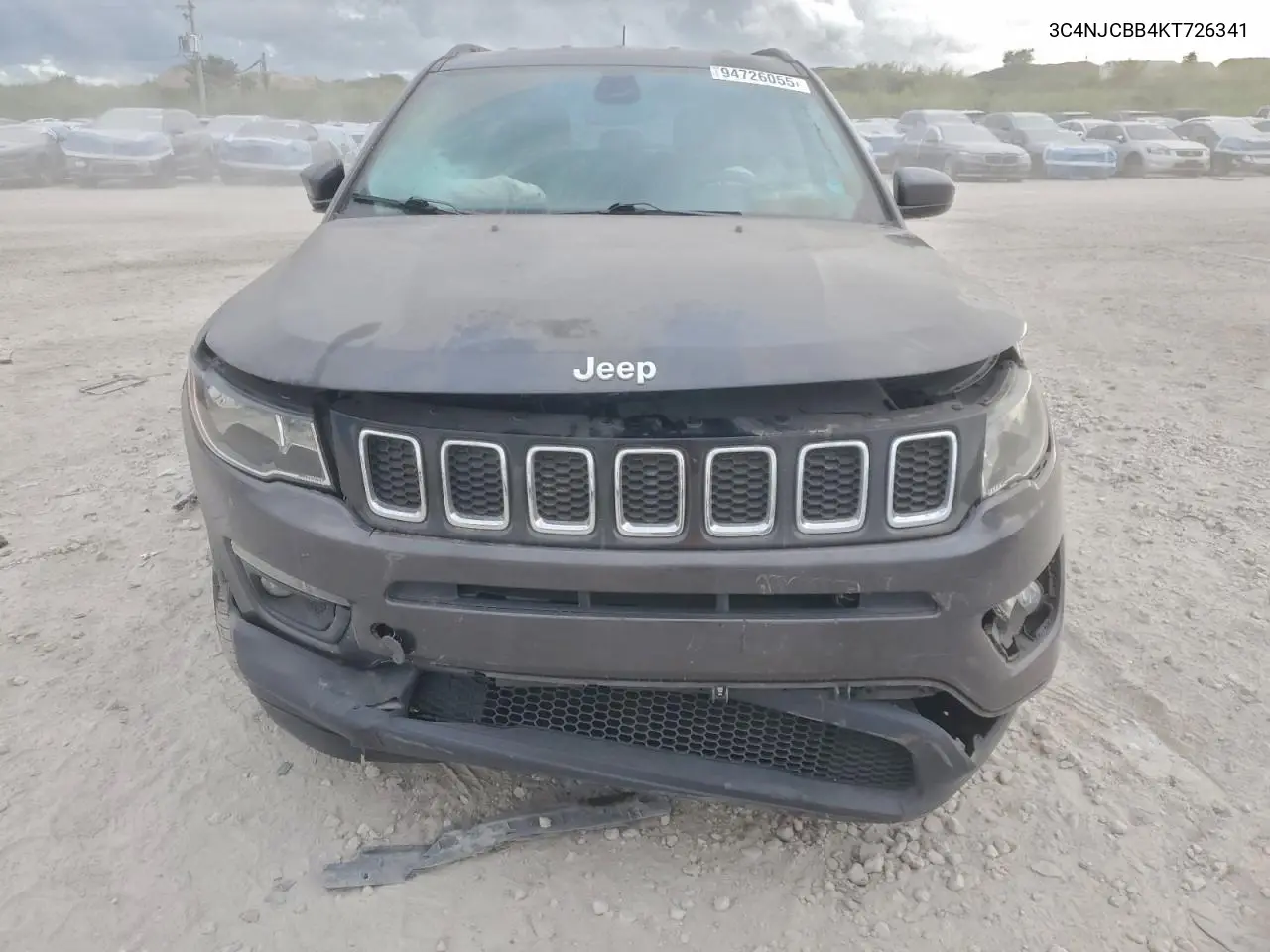 3C4NJCBB4KT726341 2019 Jeep Compass Latitude