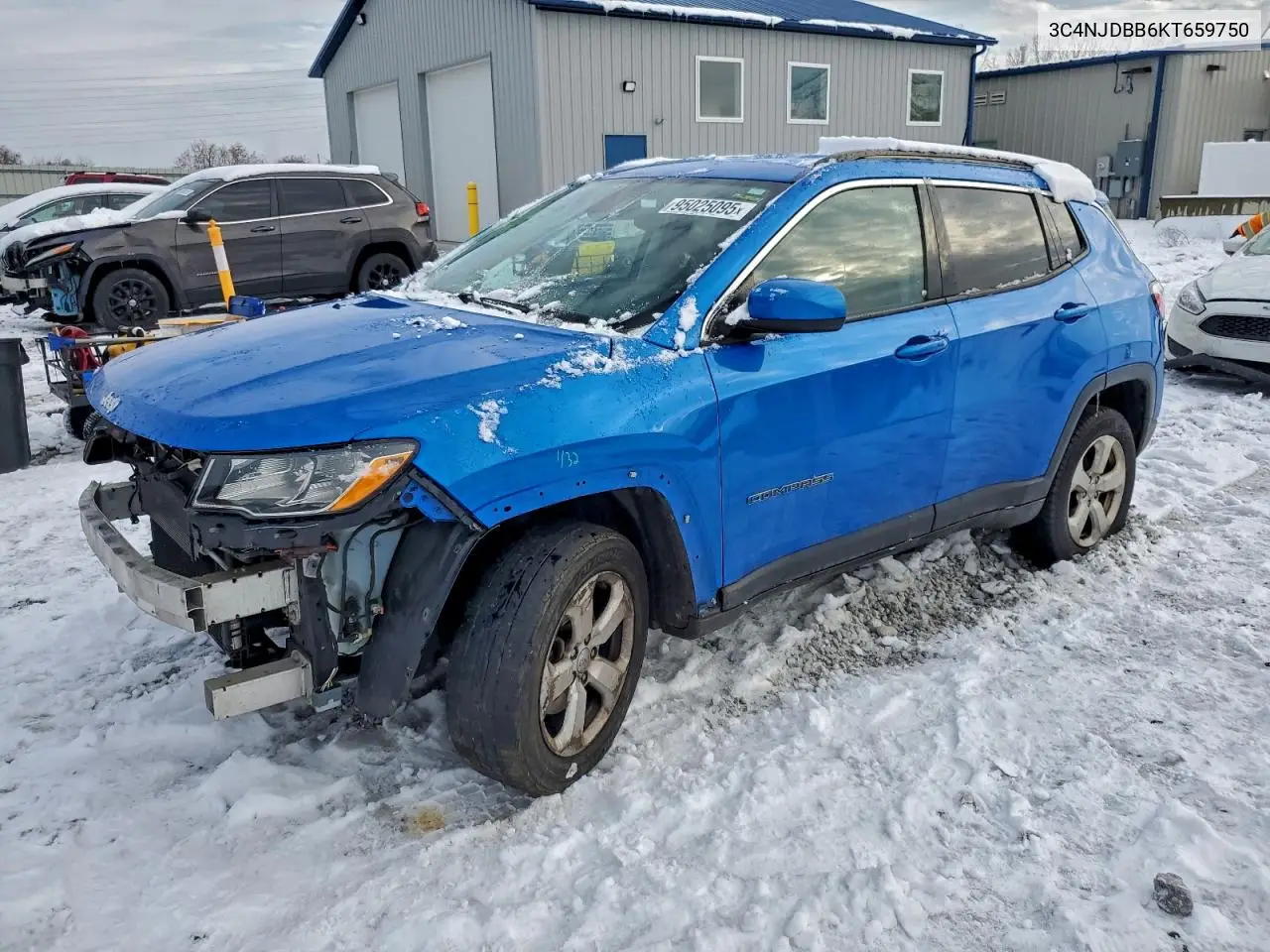 3C4NJDBB6KT659750 2019 Jeep Compass Latitude
