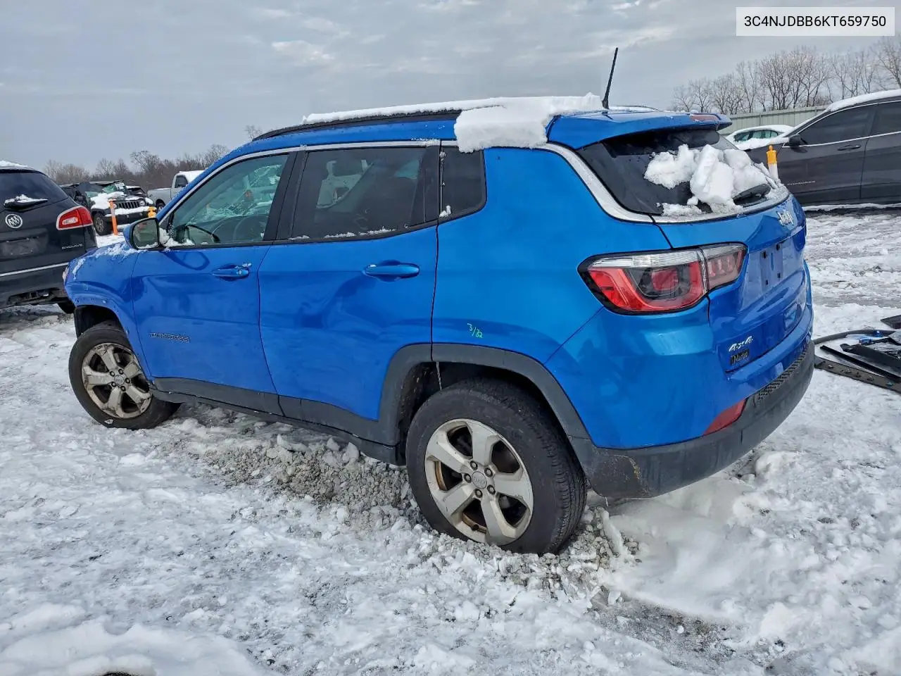 3C4NJDBB6KT659750 2019 Jeep Compass Latitude
