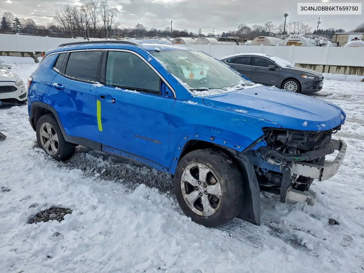 3C4NJDBB6KT659750 2019 Jeep Compass Latitude