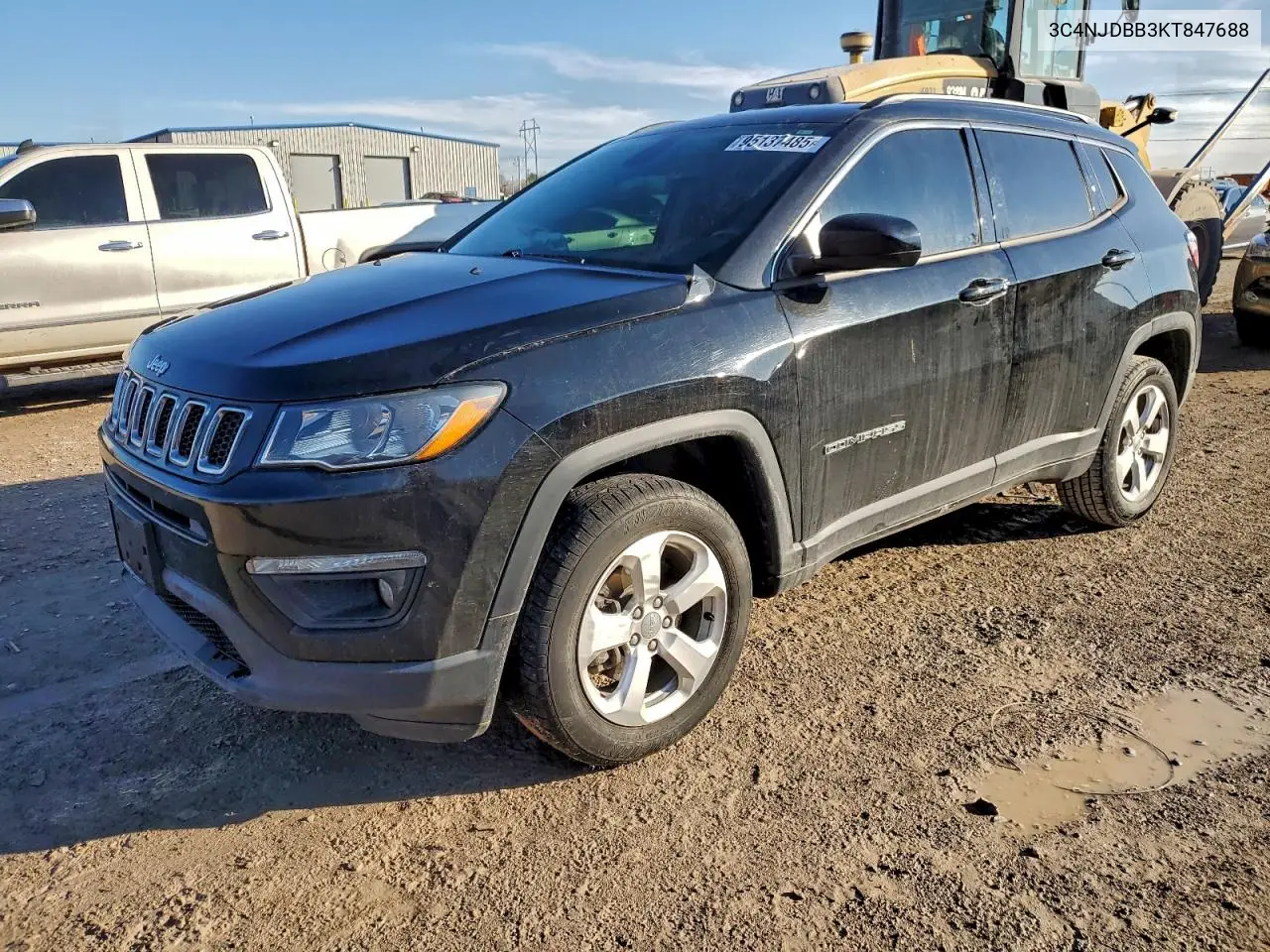 3C4NJDBB3KT847688 2019 Jeep Compass Latitude