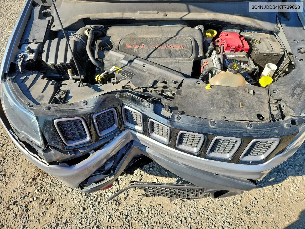 3C4NJDDB4KT739660 2019 Jeep Compass Trailhawk