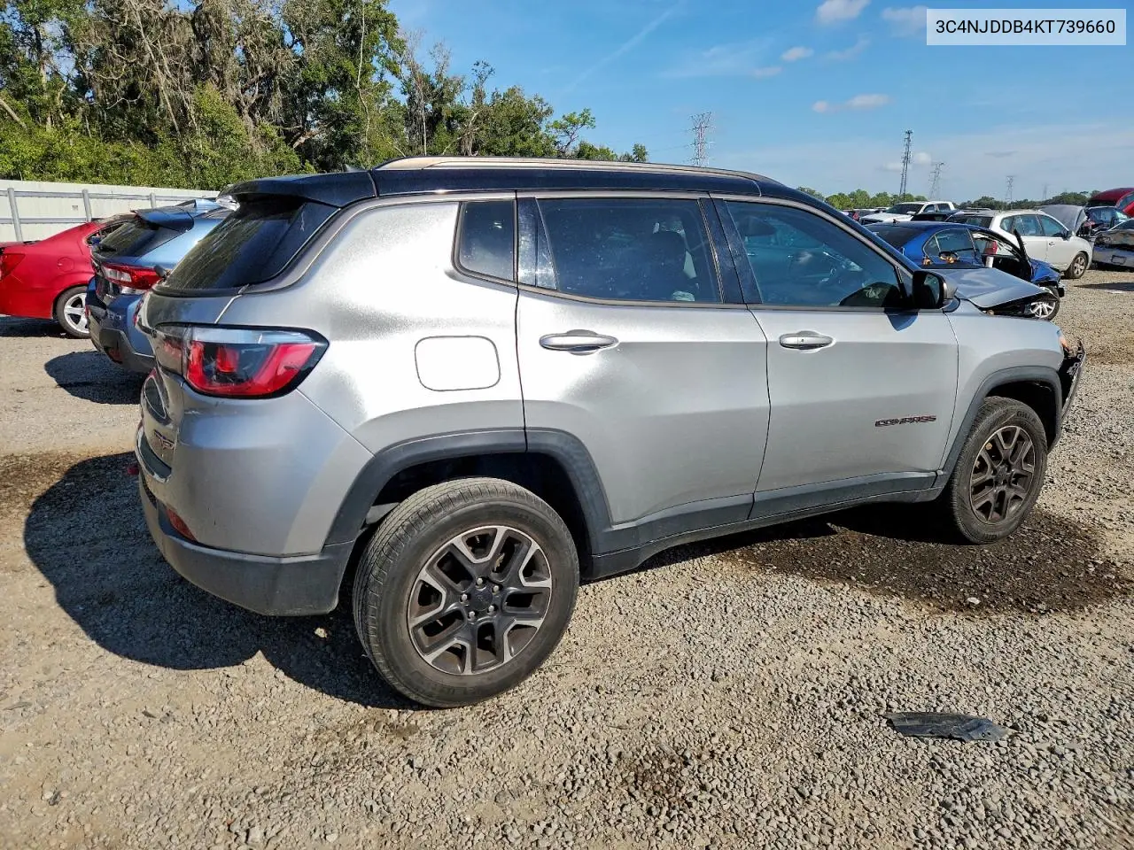 3C4NJDDB4KT739660 2019 Jeep Compass Trailhawk
