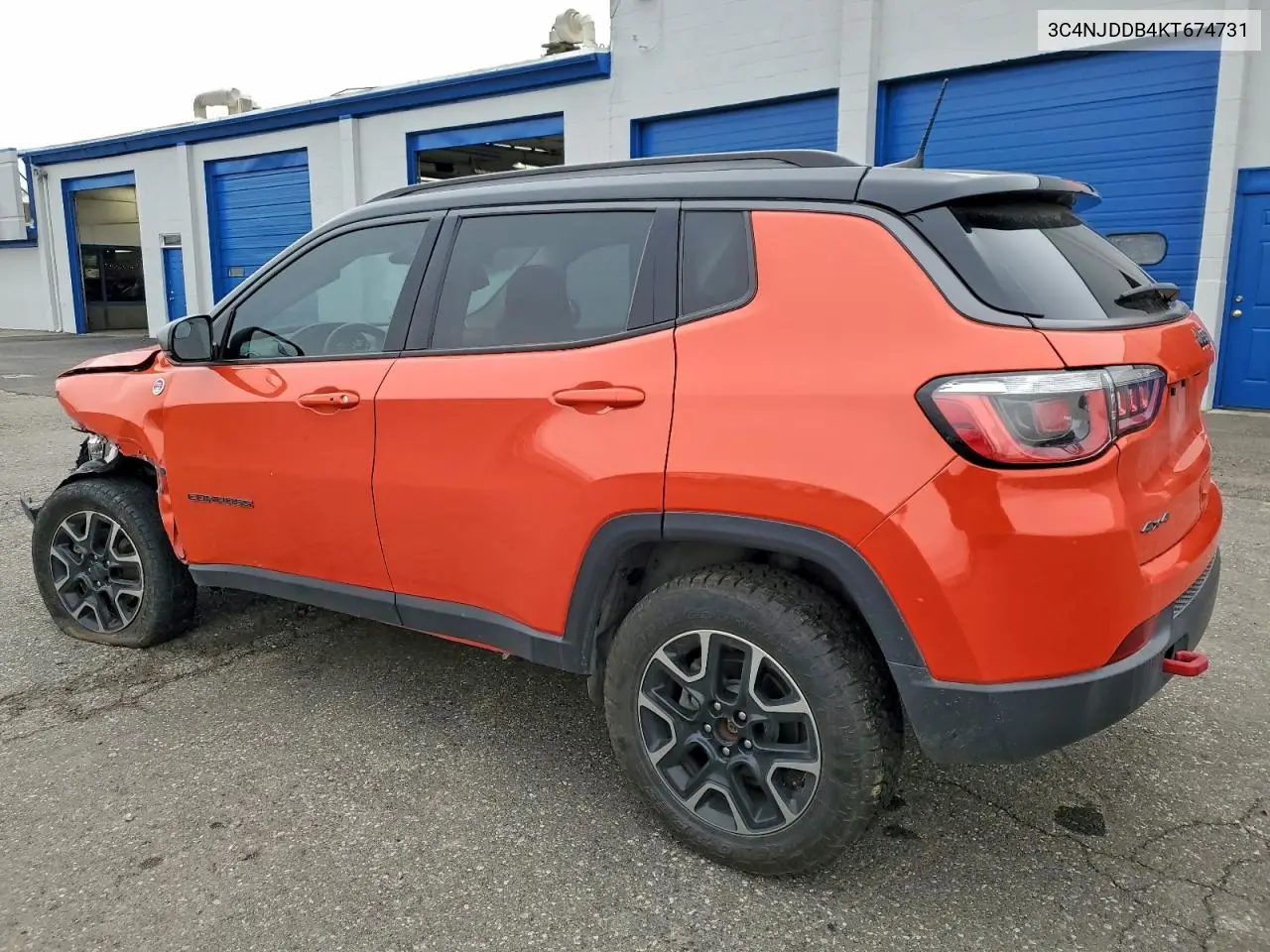 3C4NJDDB4KT674731 2019 Jeep Compass Trailhawk
