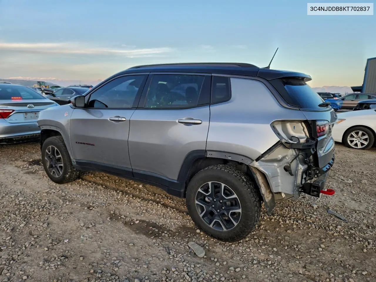 3C4NJDDB8KT702837 2019 Jeep Compass Trailhawk