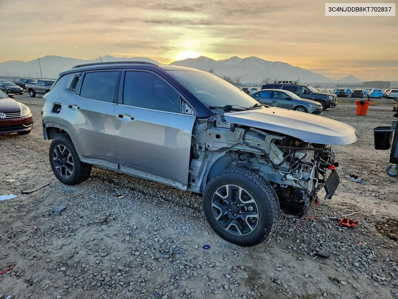 3C4NJDDB8KT702837 2019 Jeep Compass Trailhawk