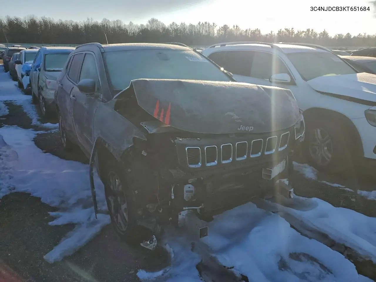 3C4NJDCB3KT651684 2019 Jeep Compass Limited