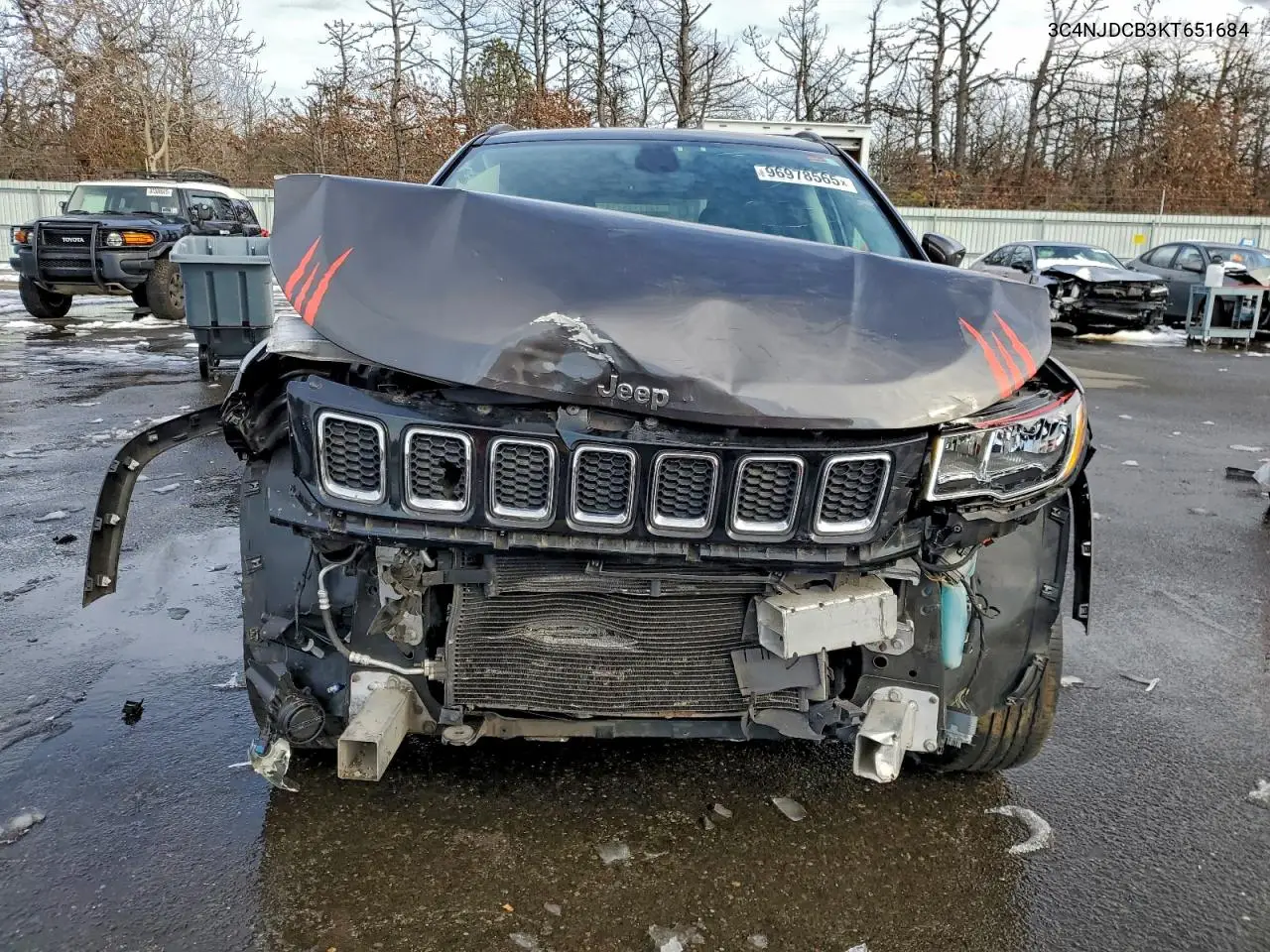 3C4NJDCB3KT651684 2019 Jeep Compass Limited
