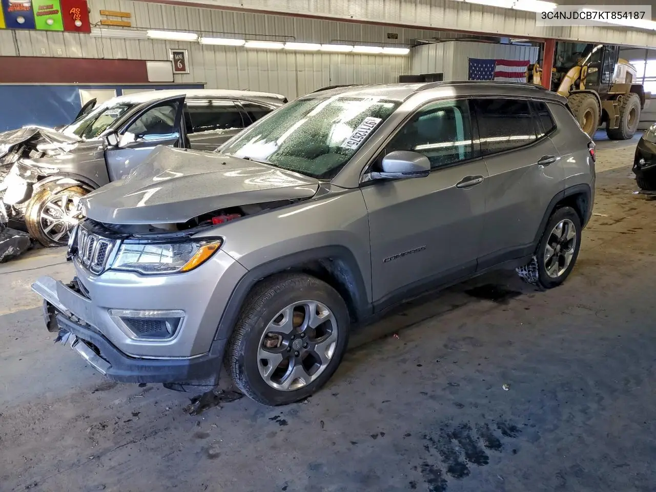 3C4NJDCB7KT854187 2019 Jeep Compass Limited