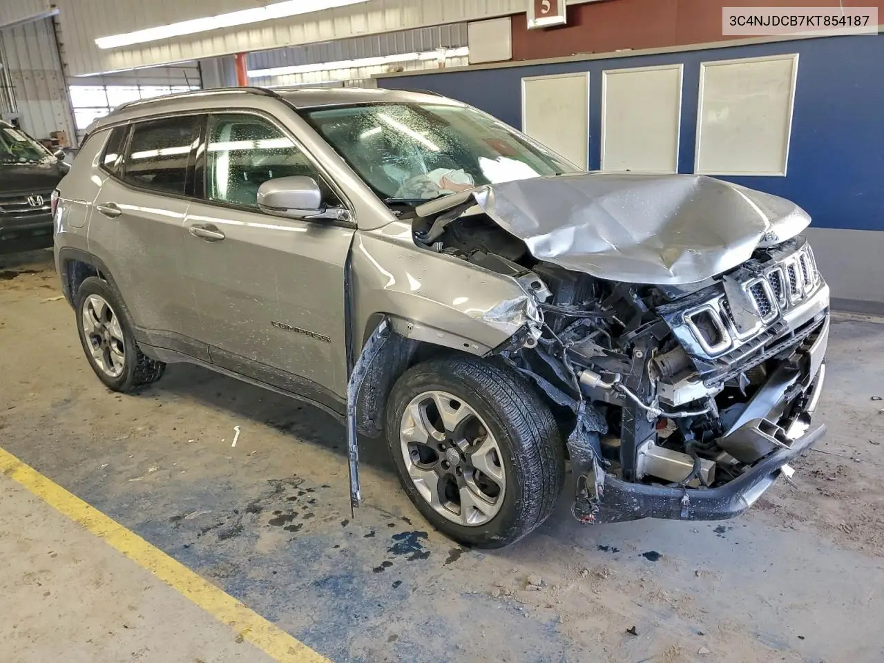 3C4NJDCB7KT854187 2019 Jeep Compass Limited
