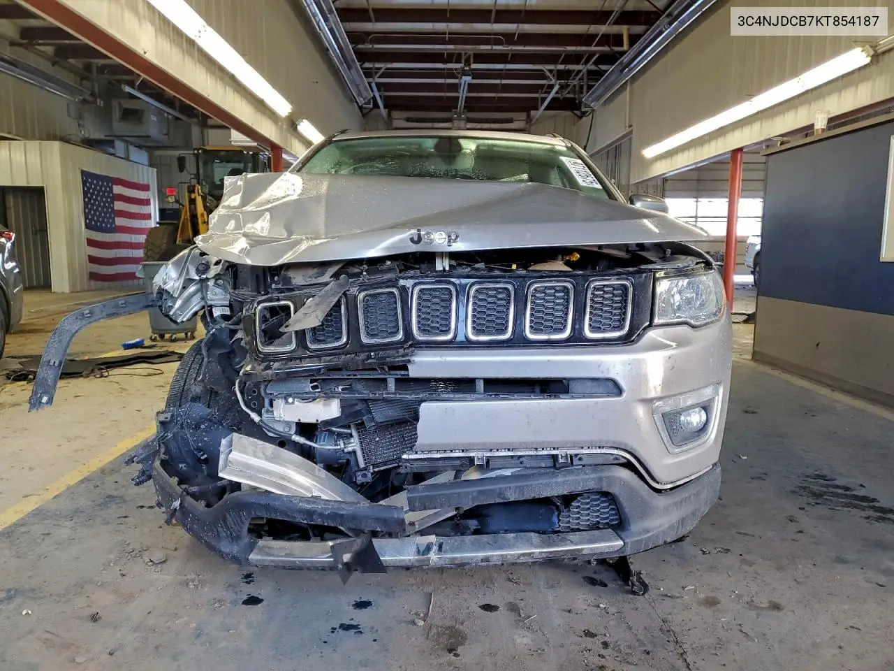 3C4NJDCB7KT854187 2019 Jeep Compass Limited