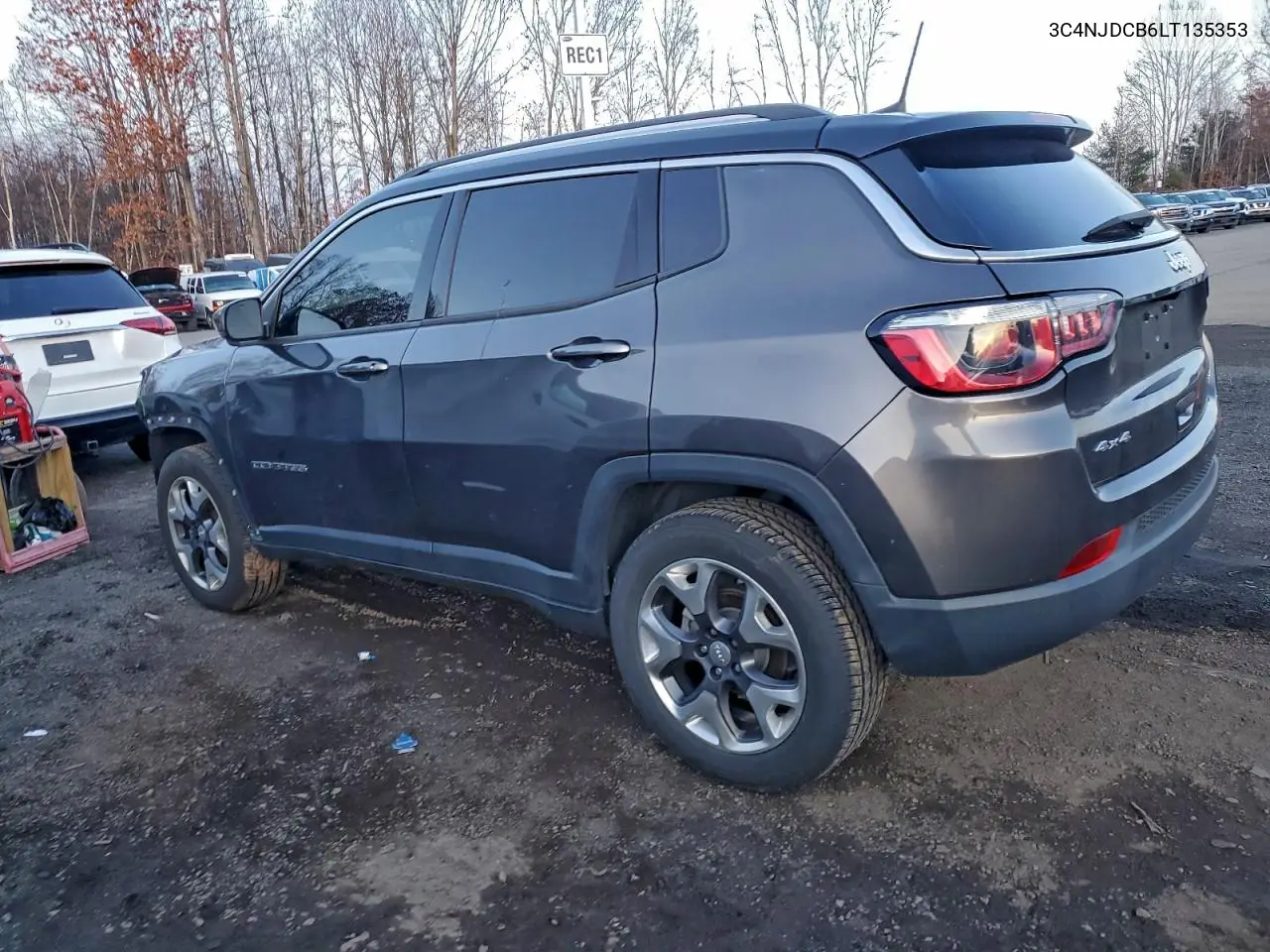 3C4NJDCB6LT135353 2020 Jeep Compass Limited