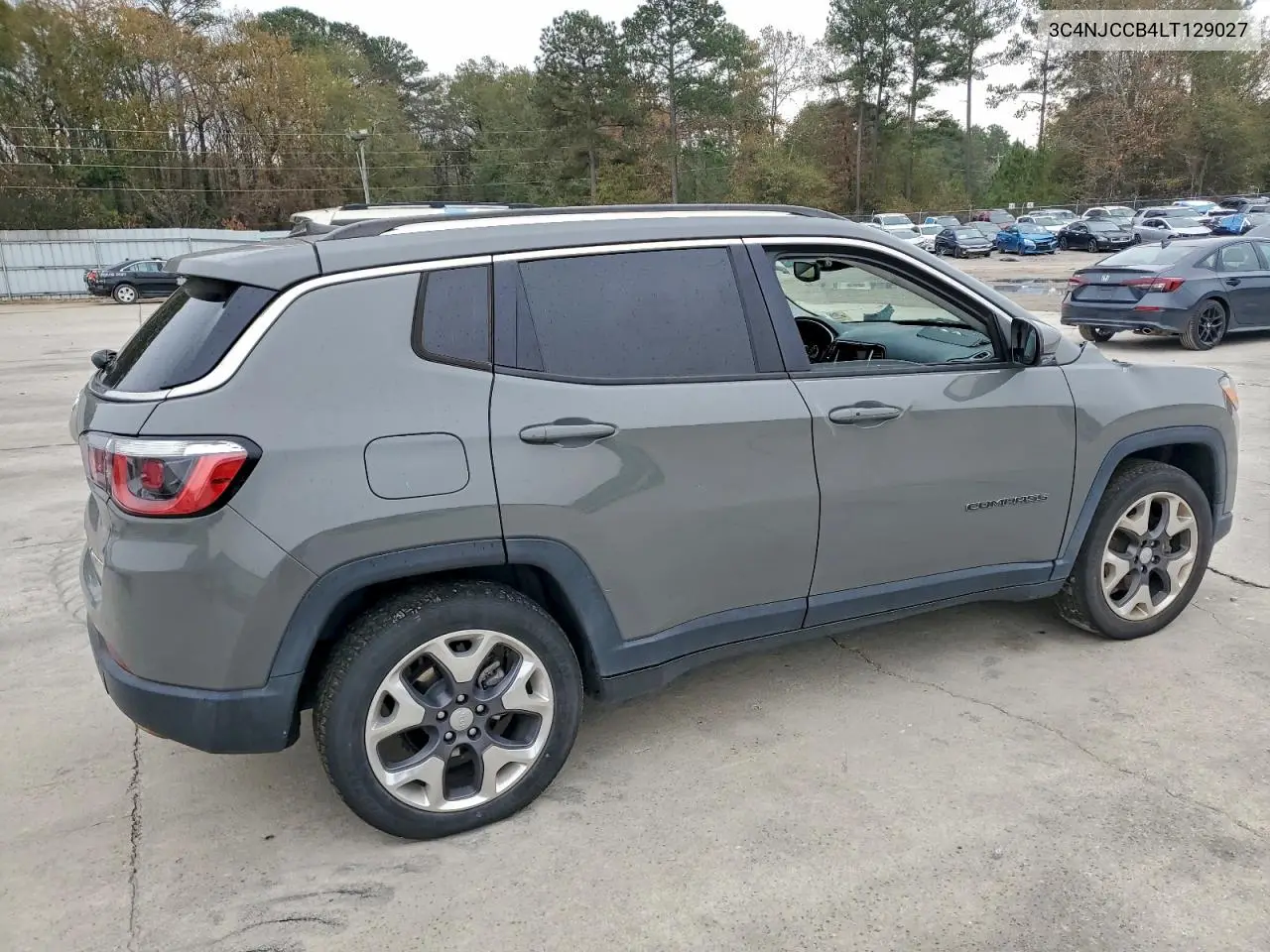 3C4NJCCB4LT129027 2020 Jeep Compass Limited
