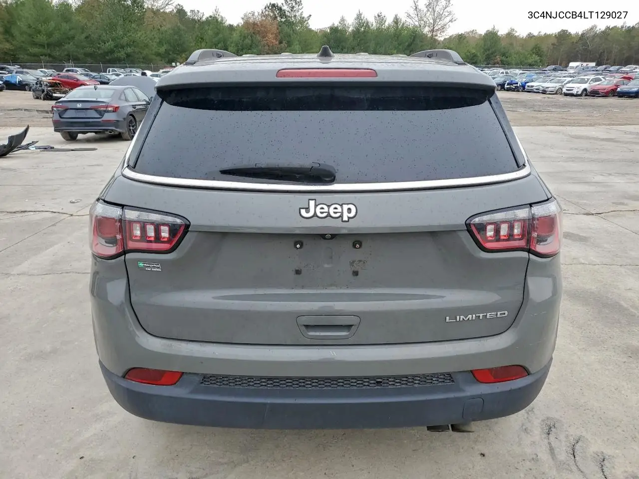 3C4NJCCB4LT129027 2020 Jeep Compass Limited