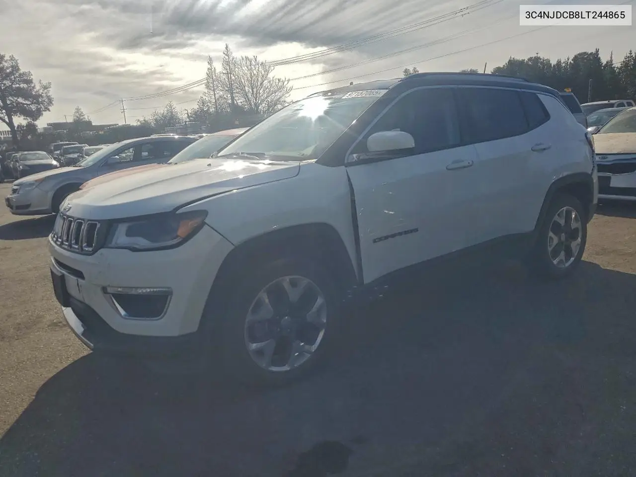 3C4NJDCB8LT244865 2020 Jeep Compass Limited
