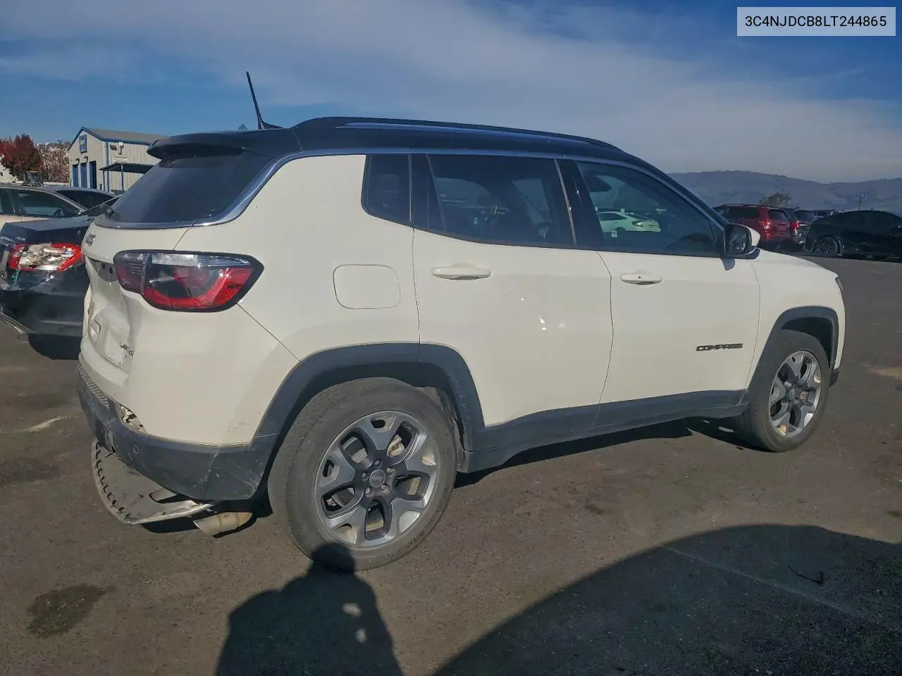 3C4NJDCB8LT244865 2020 Jeep Compass Limited