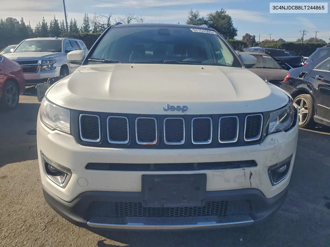 3C4NJDCB8LT244865 2020 Jeep Compass Limited