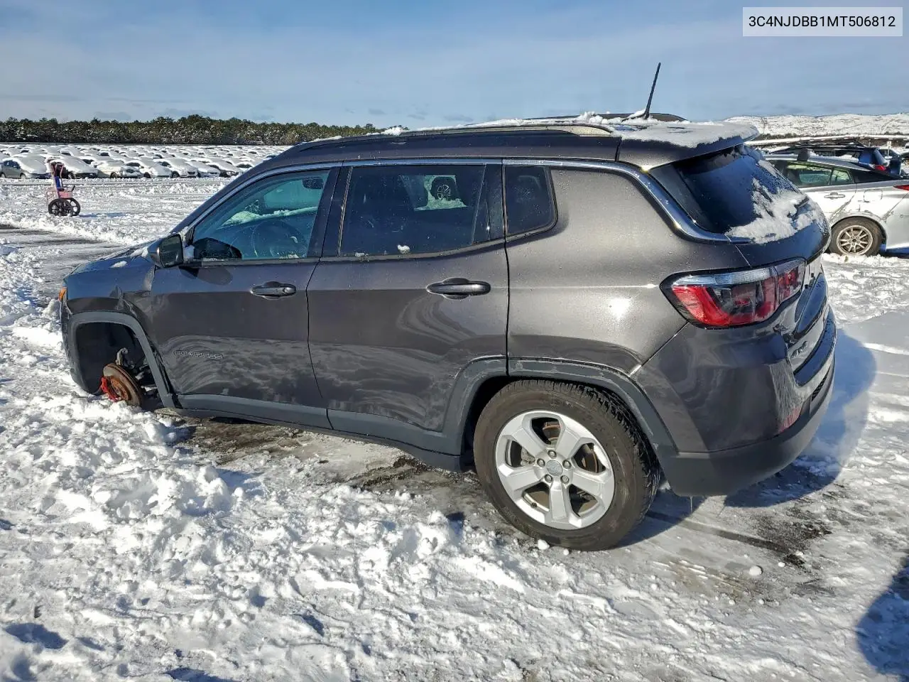 3C4NJDBB1MT506812 2021 Jeep Compass Latitude