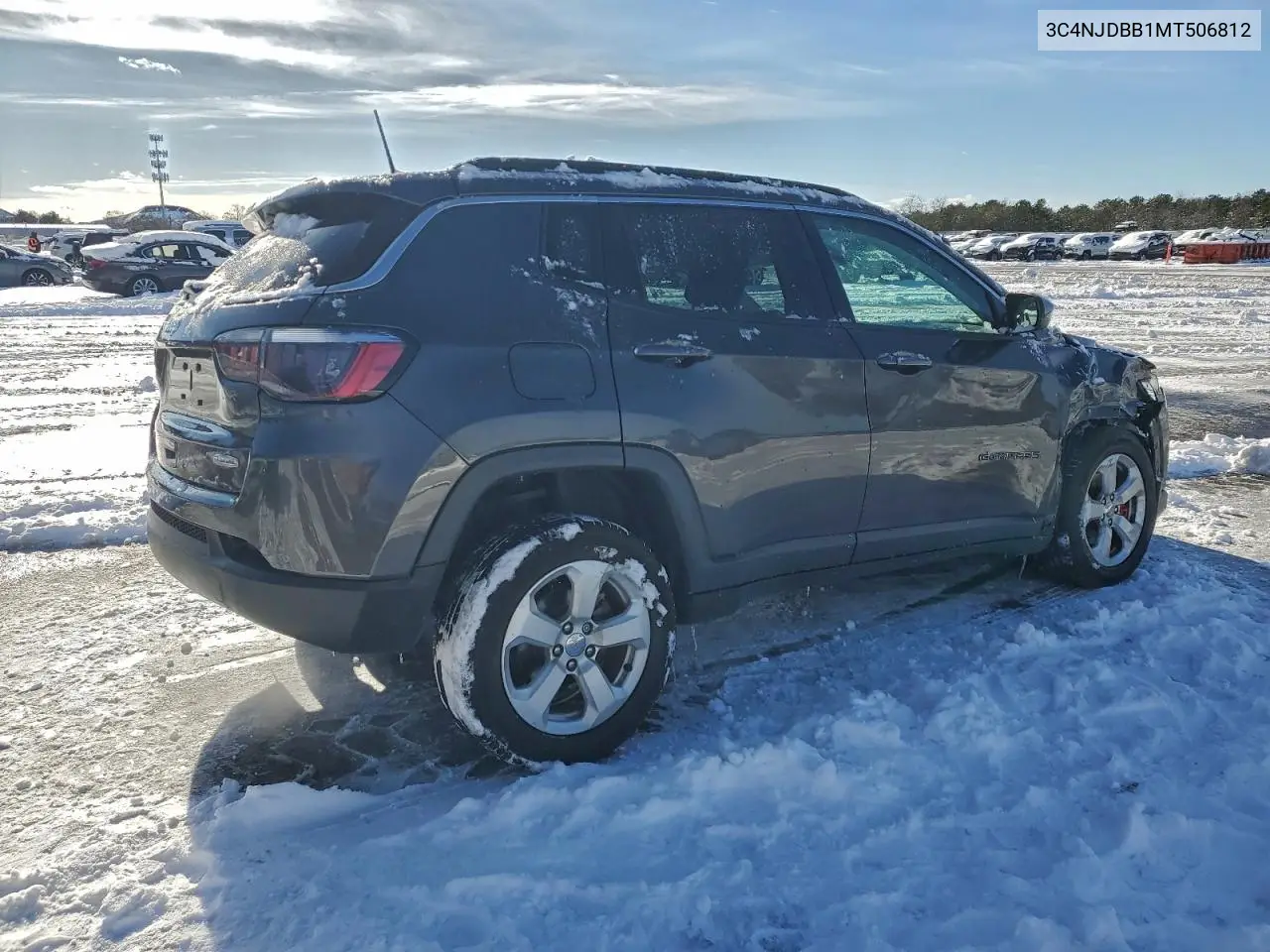 3C4NJDBB1MT506812 2021 Jeep Compass Latitude
