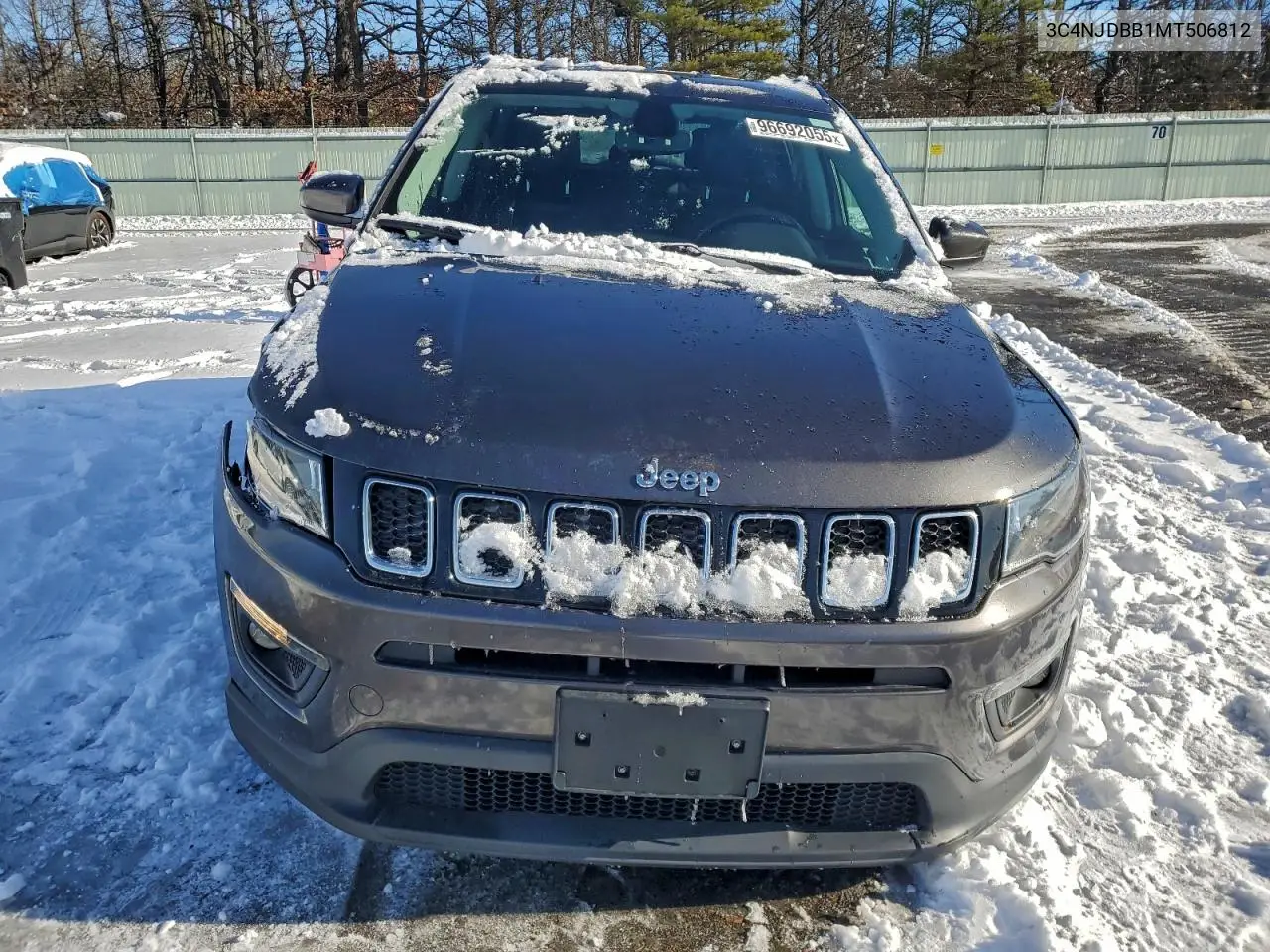 3C4NJDBB1MT506812 2021 Jeep Compass Latitude