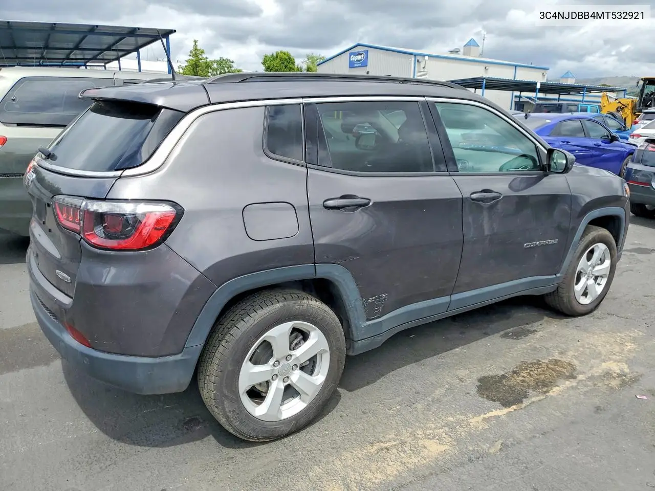 3C4NJDBB4MT532921 2021 Jeep Compass Latitude