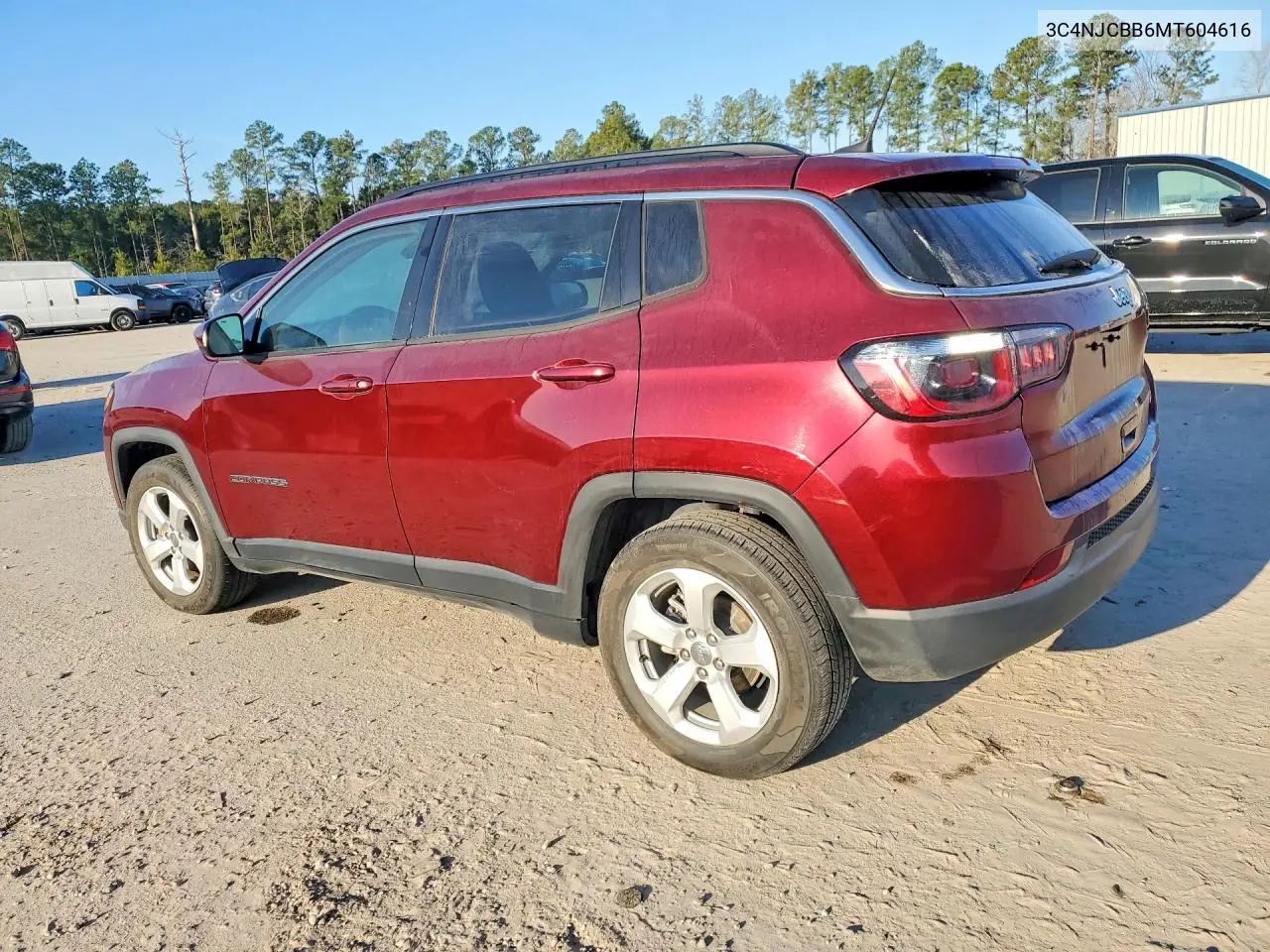 3C4NJCBB6MT604616 2021 Jeep Compass Latitude