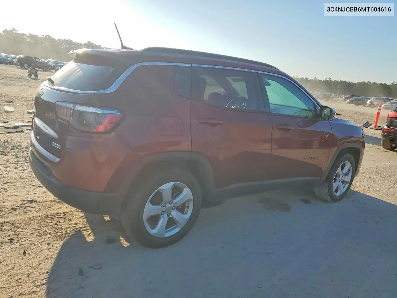 3C4NJCBB6MT604616 2021 Jeep Compass Latitude