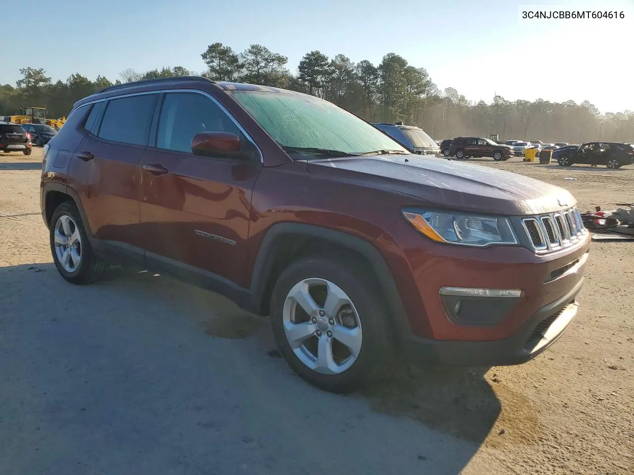 3C4NJCBB6MT604616 2021 Jeep Compass Latitude