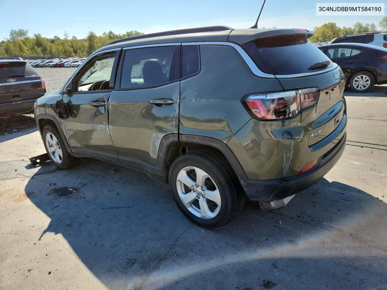 3C4NJDBB9MT584190 2021 Jeep Compass Latitude