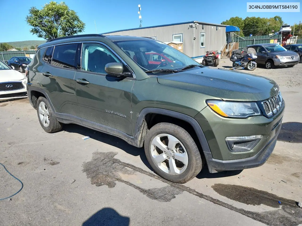 3C4NJDBB9MT584190 2021 Jeep Compass Latitude