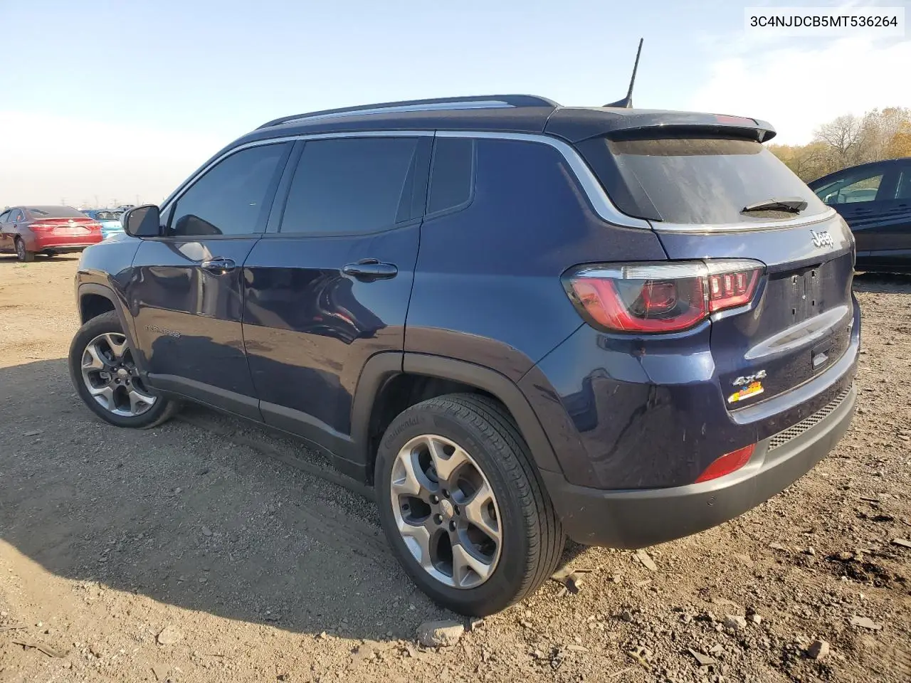 3C4NJDCB5MT536264 2021 Jeep Compass Limited