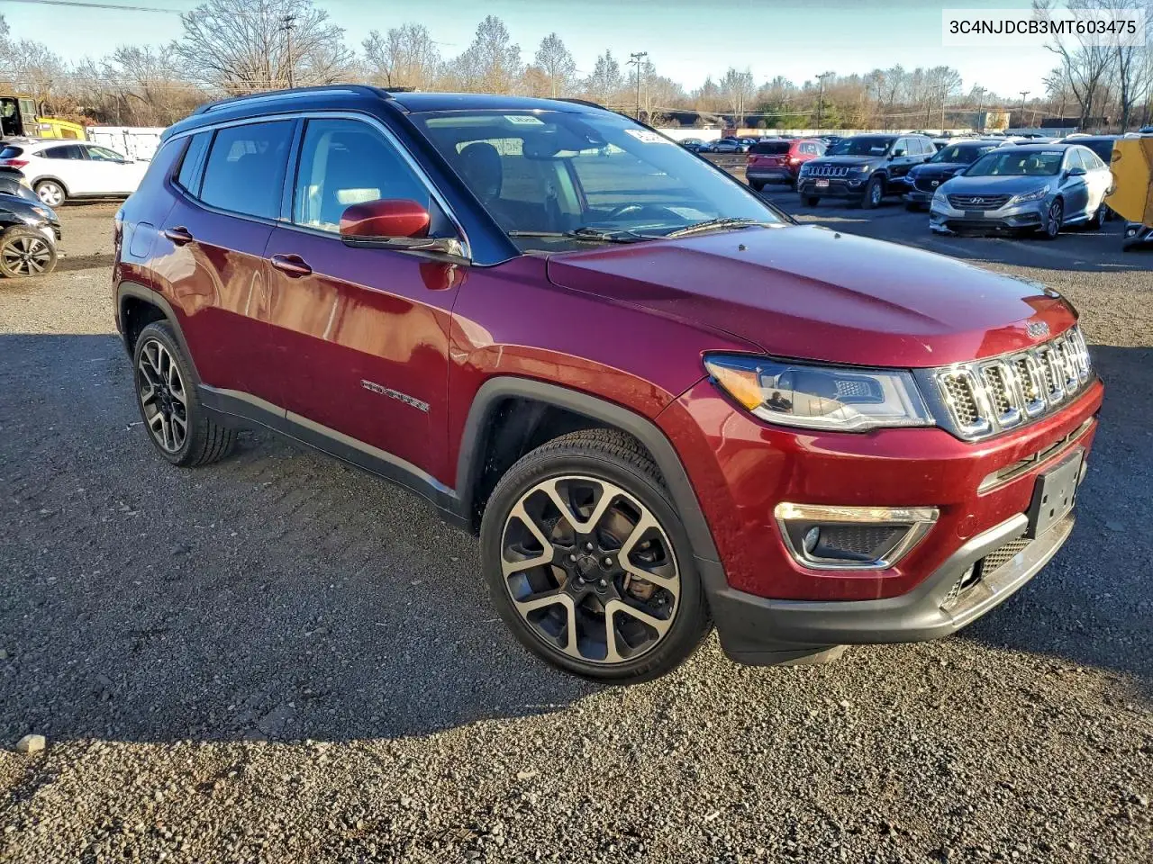 3C4NJDCB3MT603475 2021 Jeep Compass Limited