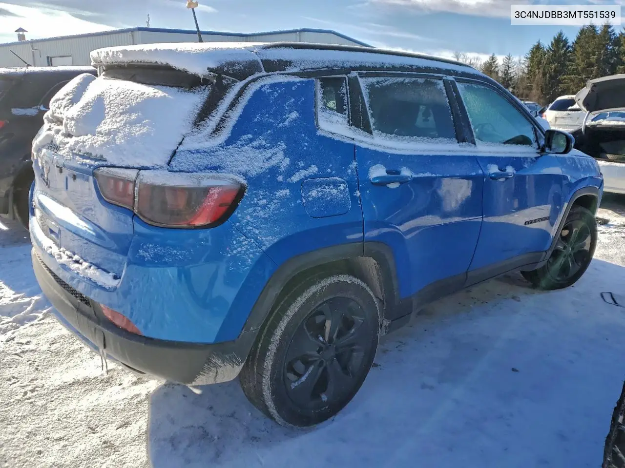 3C4NJDBB3MT551539 2021 Jeep Compass Latitude