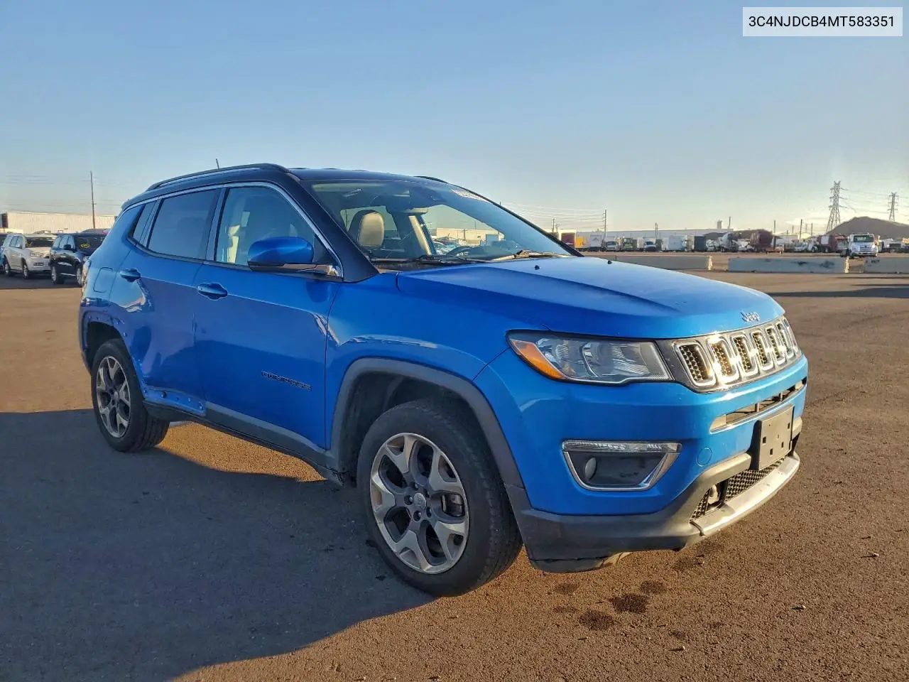 3C4NJDCB4MT583351 2021 Jeep Compass Limited