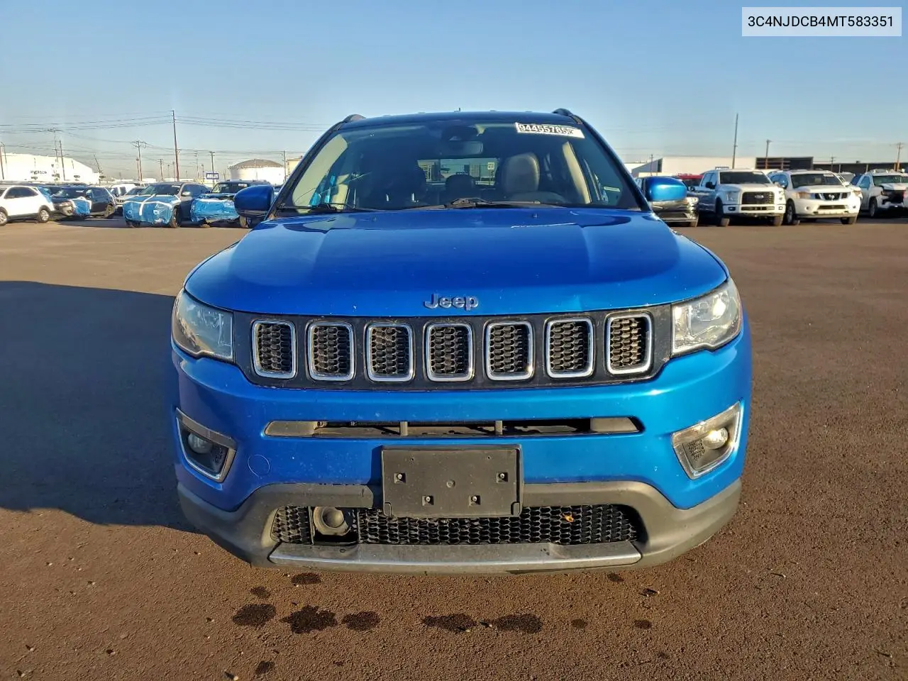 3C4NJDCB4MT583351 2021 Jeep Compass Limited