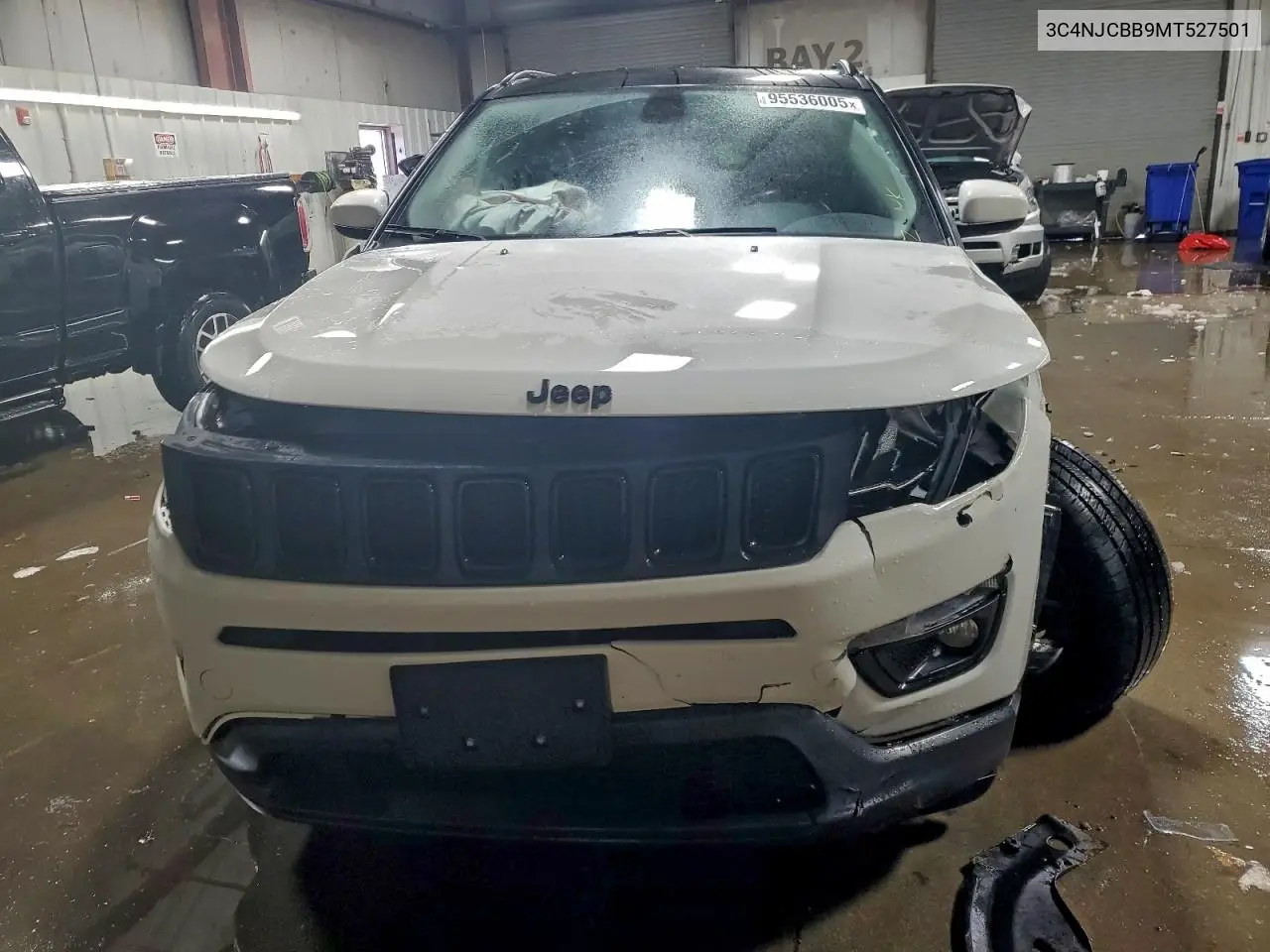 3C4NJCBB9MT527501 2021 Jeep Compass Latitude
