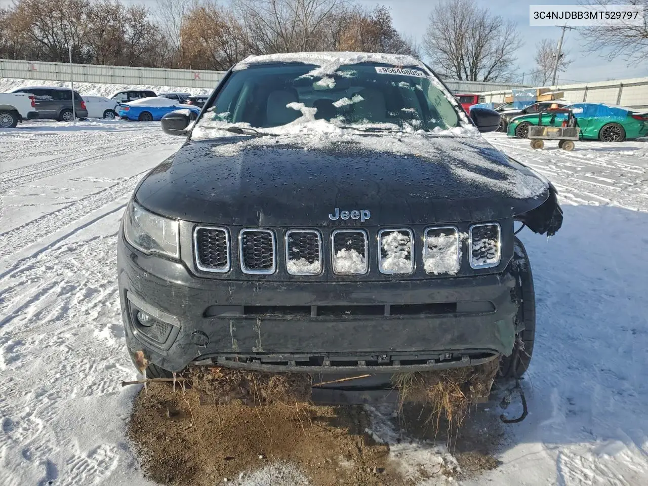 3C4NJDBB3MT529797 2021 Jeep Compass Latitude