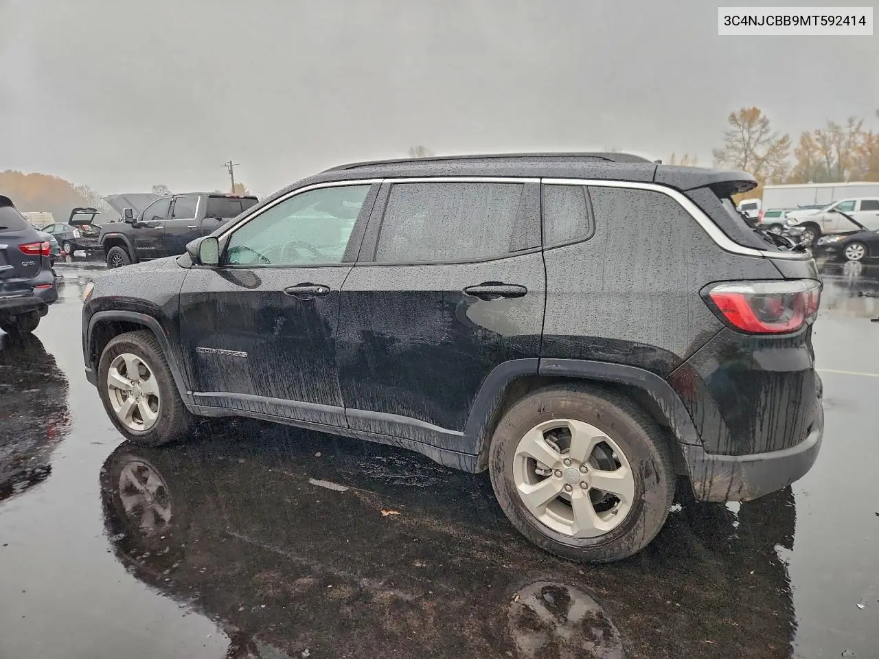 3C4NJCBB9MT592414 2021 Jeep Compass Latitude