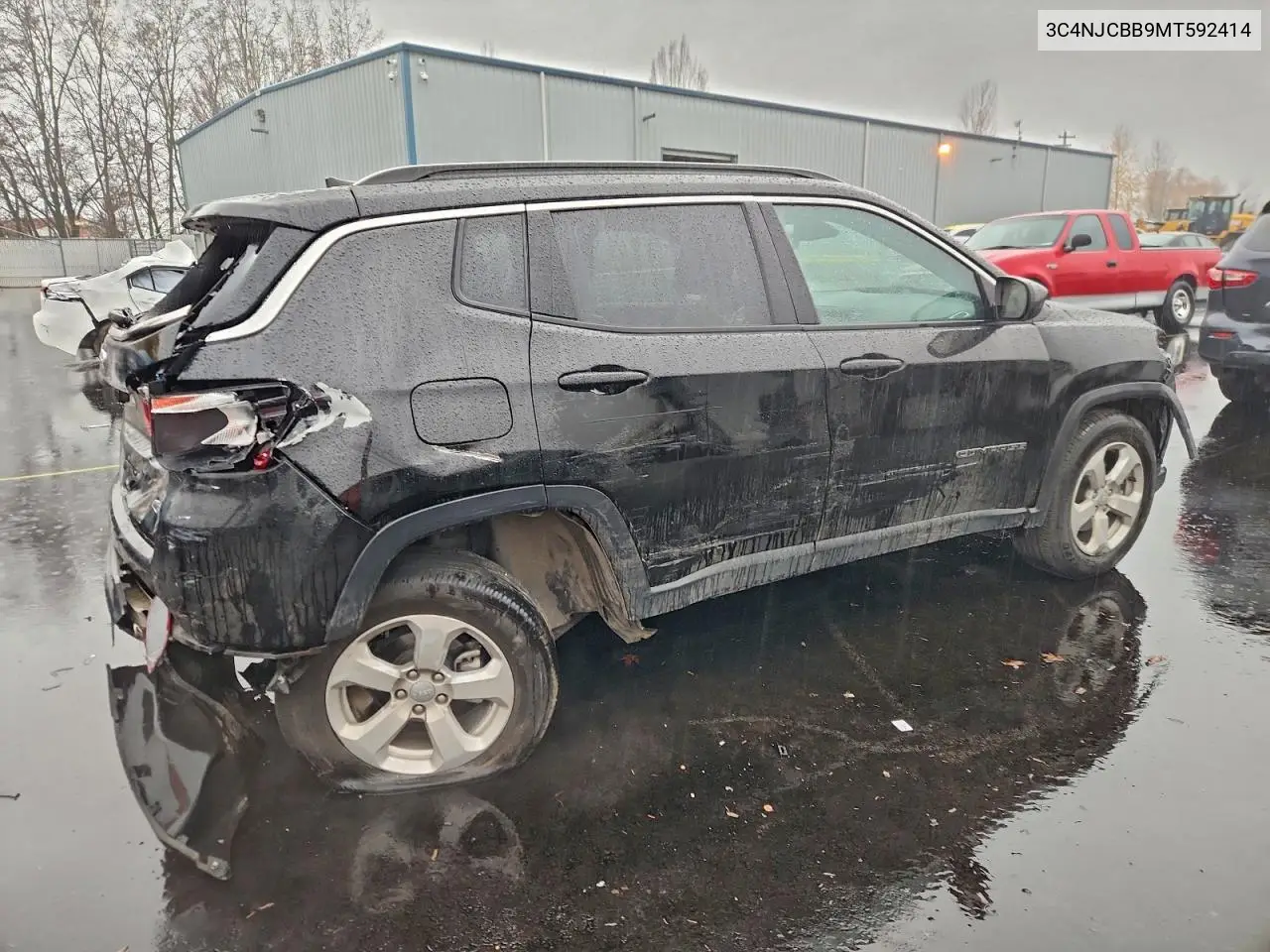 3C4NJCBB9MT592414 2021 Jeep Compass Latitude