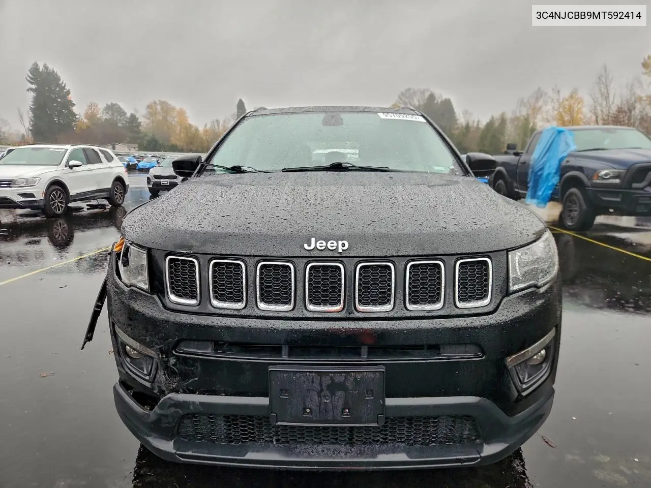 3C4NJCBB9MT592414 2021 Jeep Compass Latitude