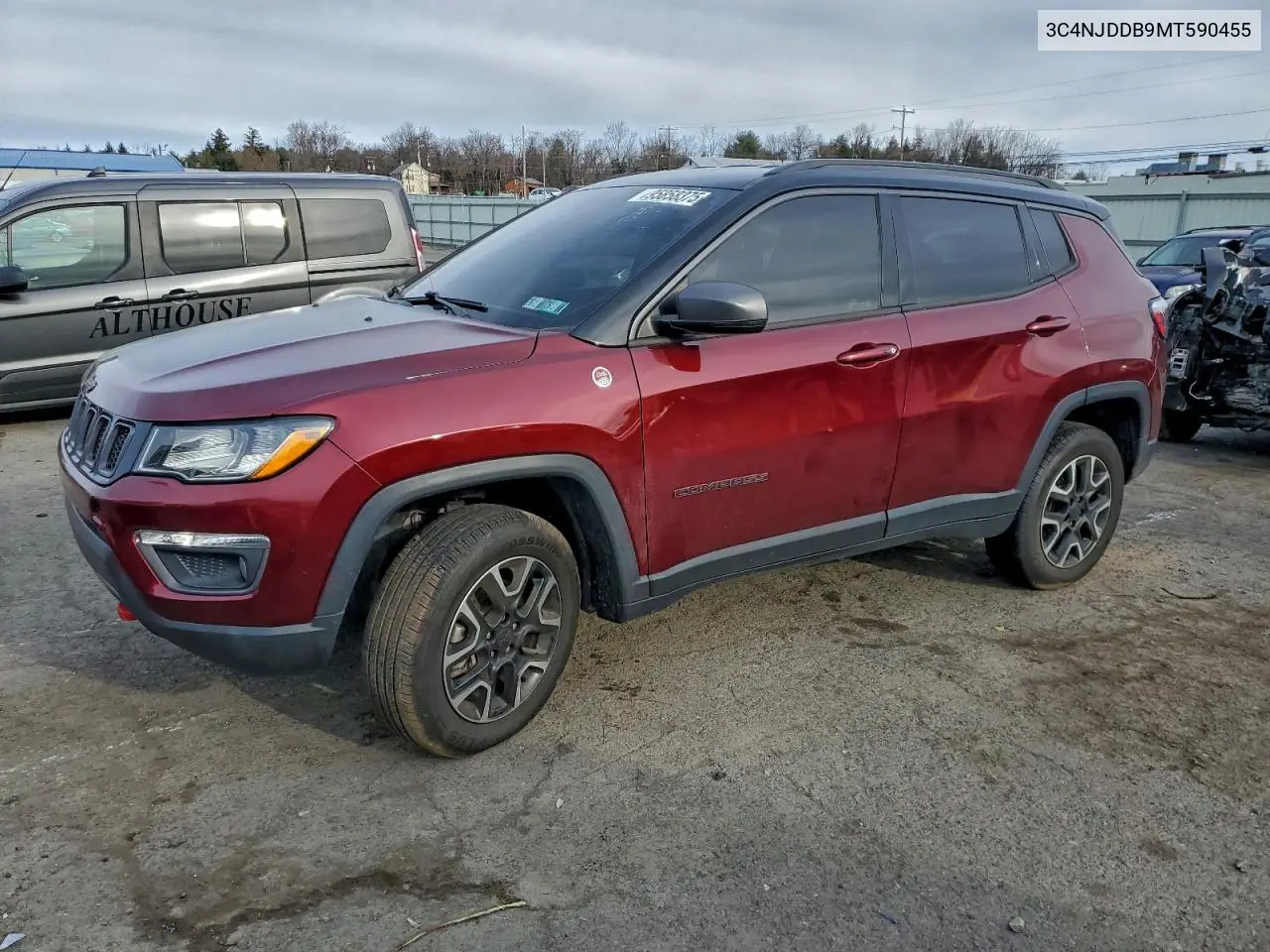 3C4NJDDB9MT590455 2021 Jeep Compass Trailhawk