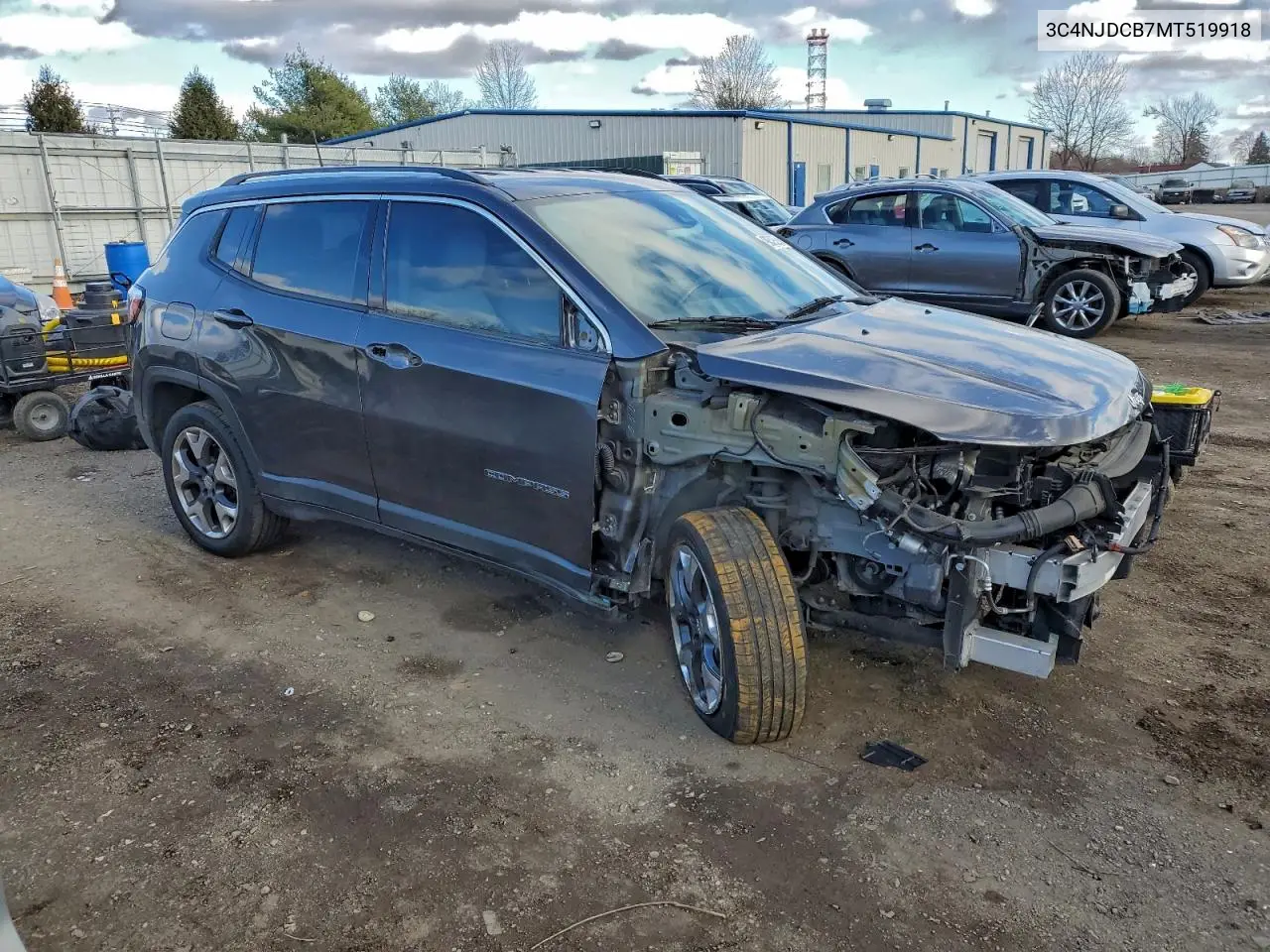 3C4NJDCB7MT519918 2021 Jeep Compass Limited