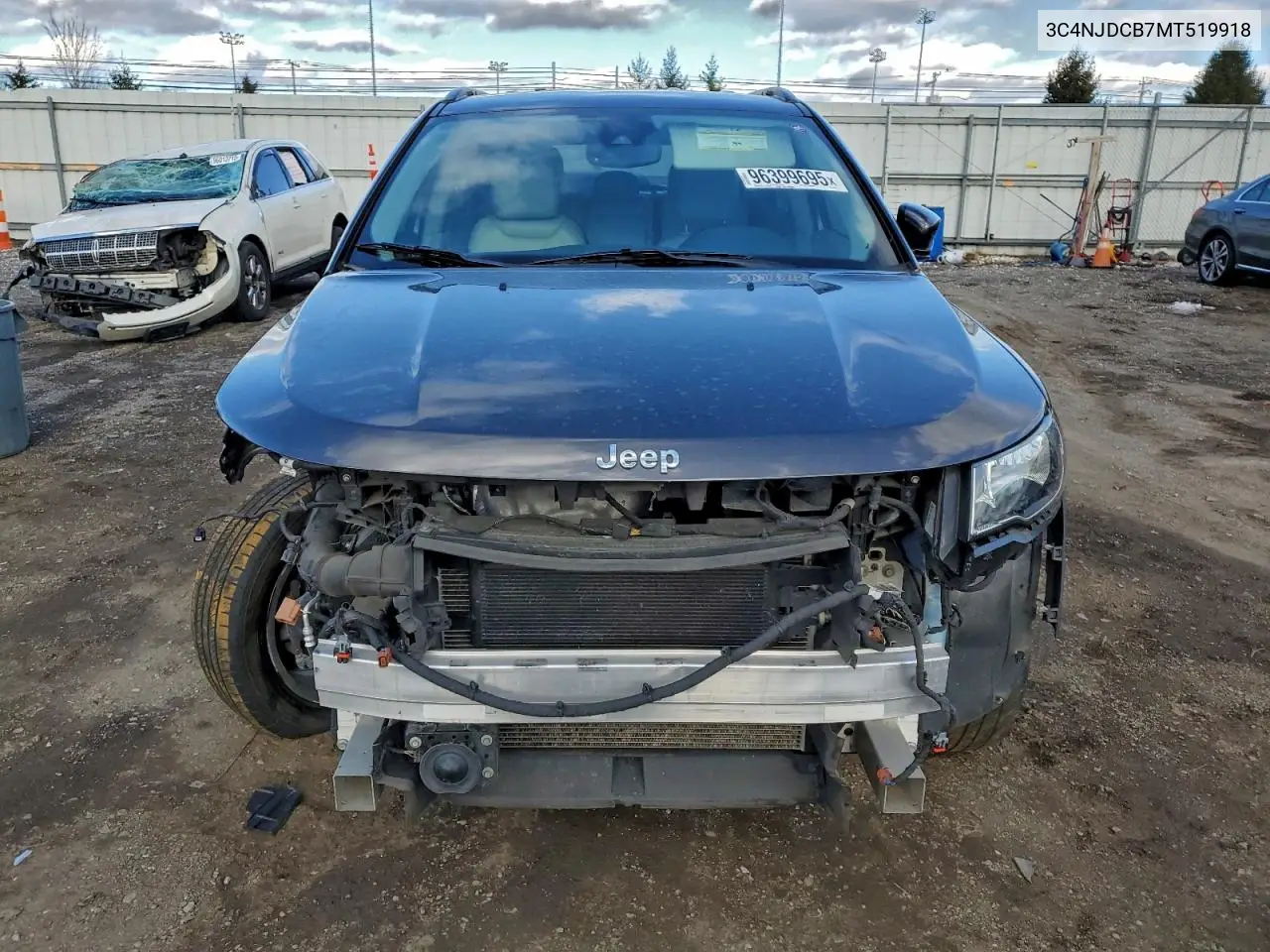 3C4NJDCB7MT519918 2021 Jeep Compass Limited