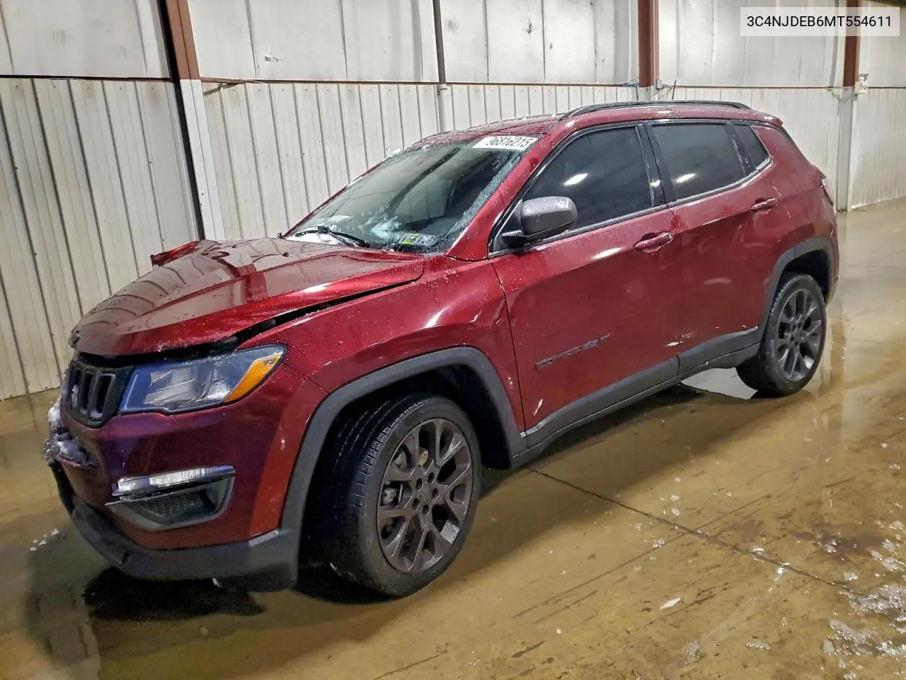 3C4NJDEB6MT554611 2021 Jeep Compass 80Th Edition