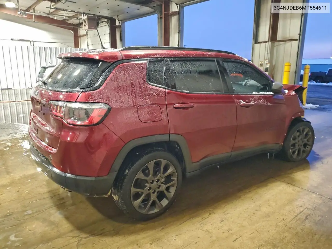 3C4NJDEB6MT554611 2021 Jeep Compass 80Th Edition