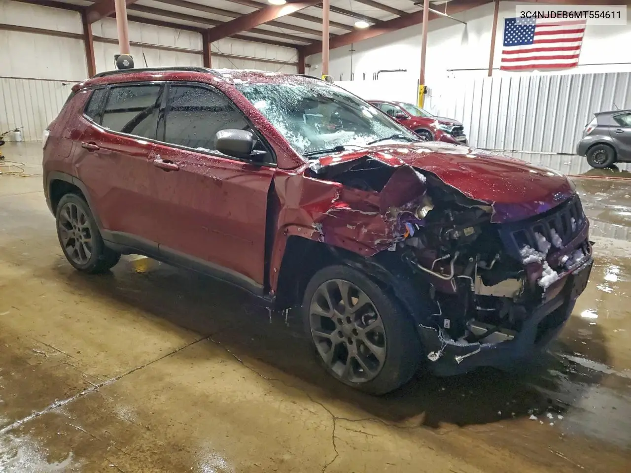 3C4NJDEB6MT554611 2021 Jeep Compass 80Th Edition