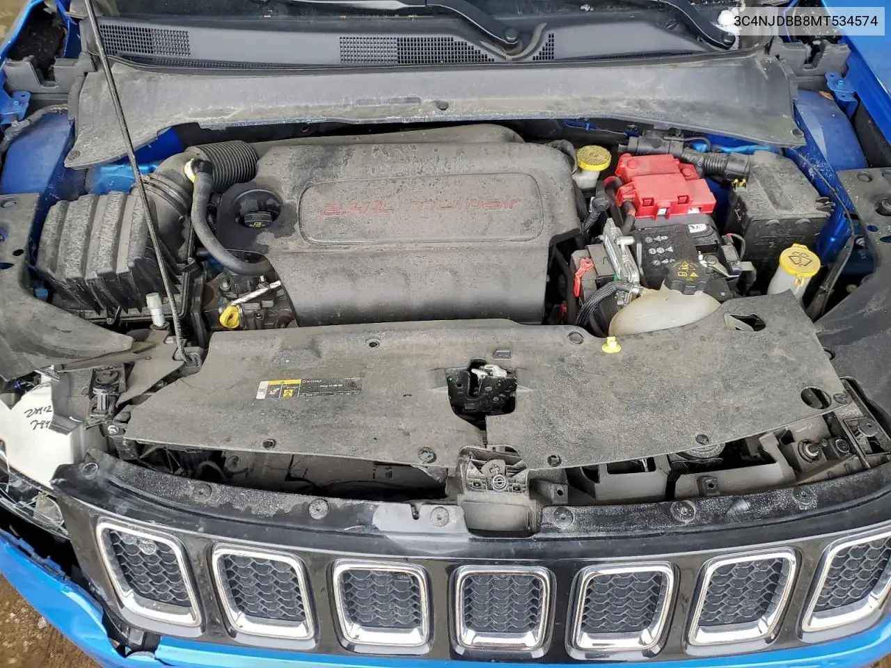 3C4NJDBB8MT534574 2021 Jeep Compass Latitude