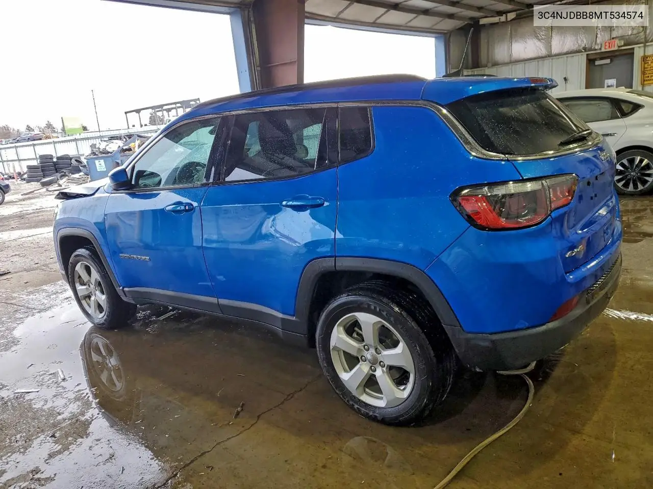 3C4NJDBB8MT534574 2021 Jeep Compass Latitude