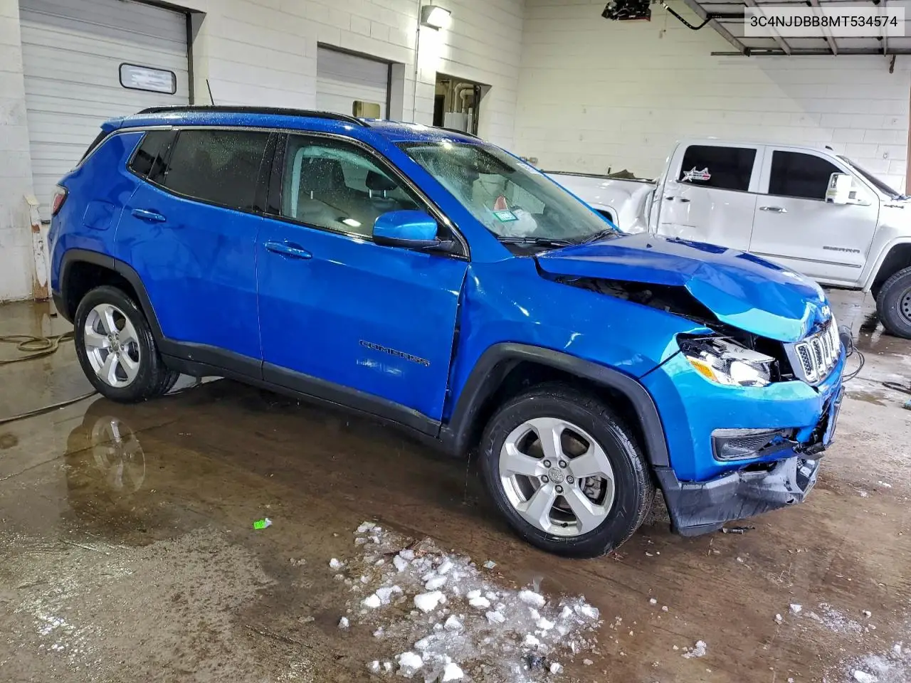 3C4NJDBB8MT534574 2021 Jeep Compass Latitude